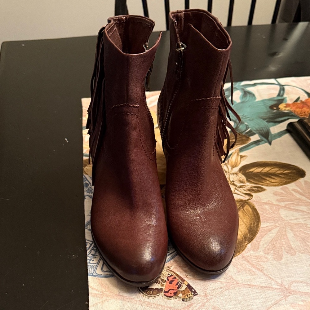 Sam Edelman Dark Brown Ankle Booties